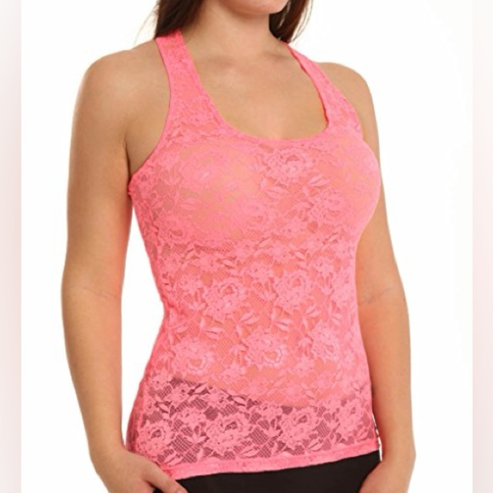 Cosabella never say never racerback lace tank top